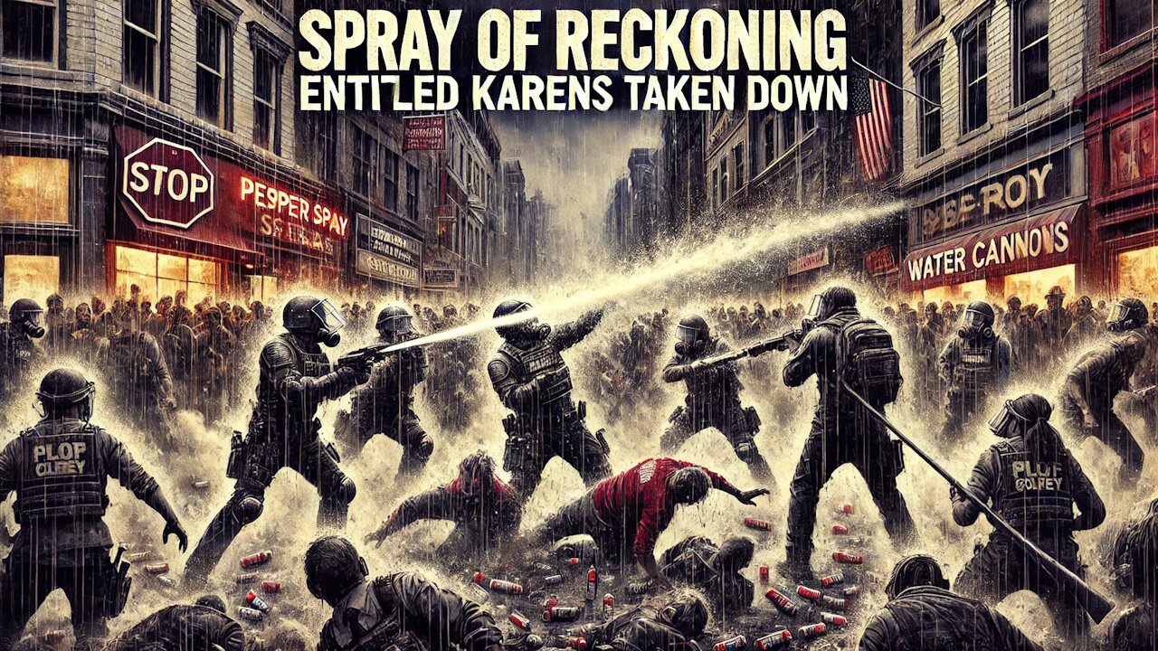 🚨🚨 Spray of Reckoning: Entitled Karen's Taken Down