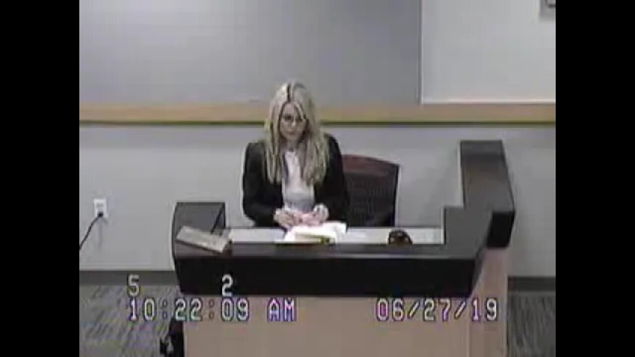 Disgraced Clark County Hearing Master Jennifer Henry hearing