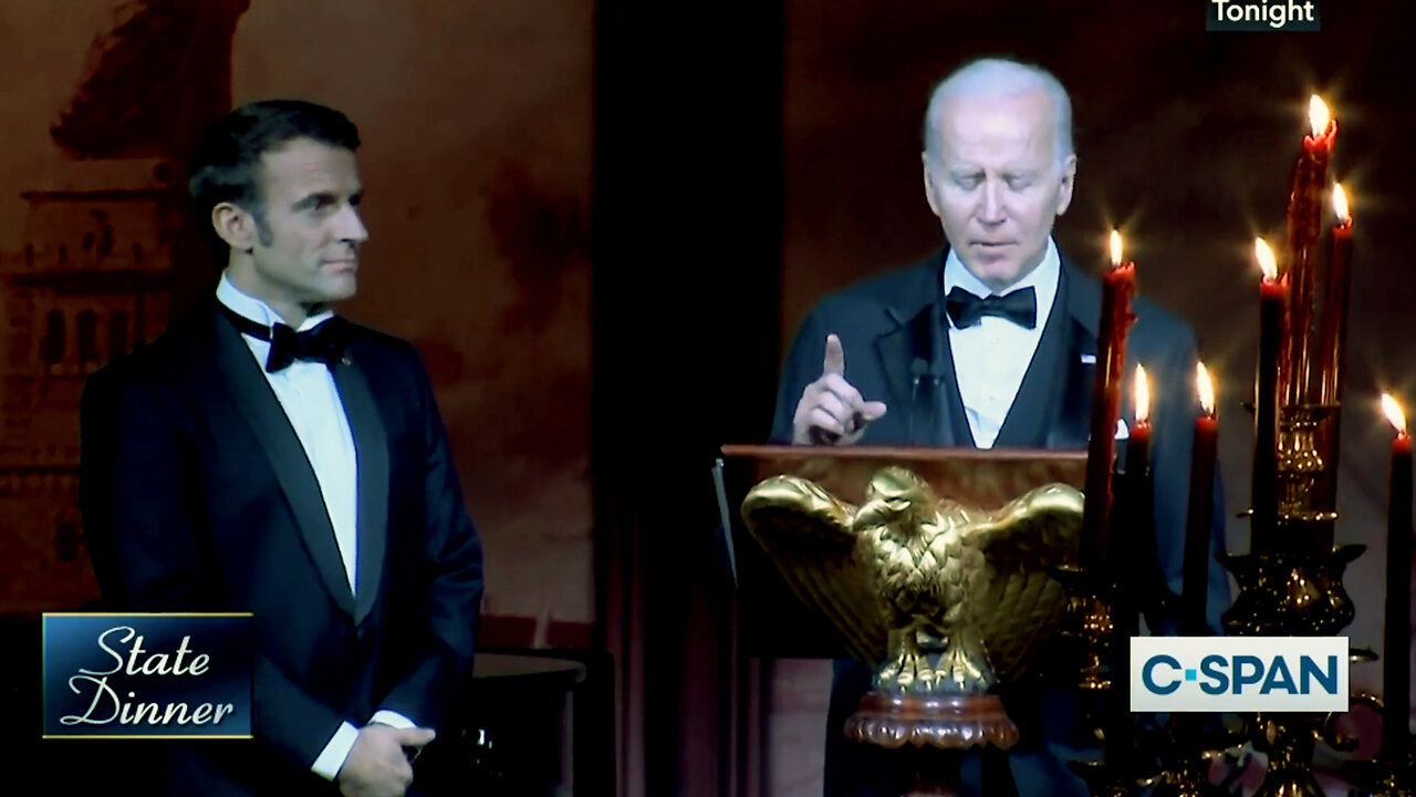 Joe Biden Toast France: "Frank (France) Hosted The First Diplomatic Post