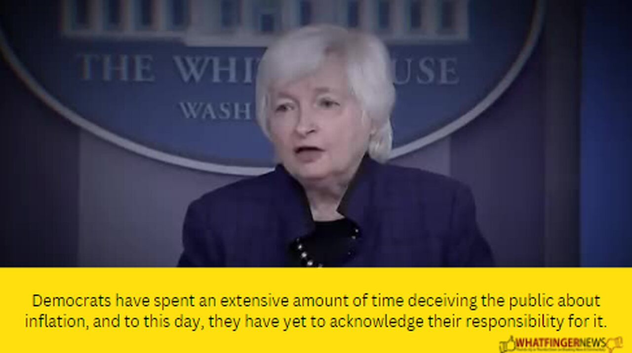 Democrats have spent an extensive amount of time deceiving the public about inflation