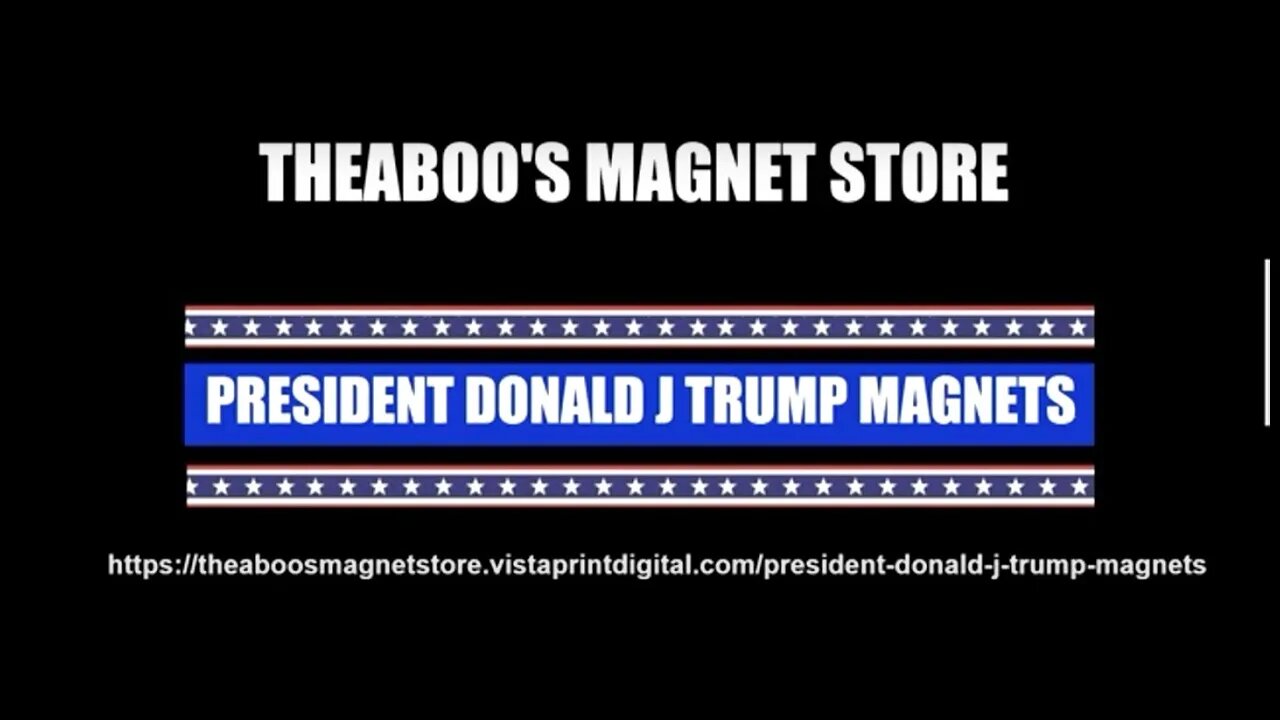 PRESIDENT DONALD J TRUMP FRIDGE MAGNETS