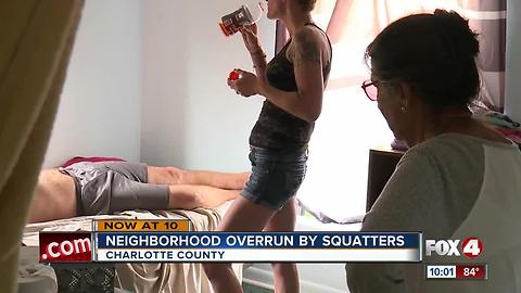 Neighborhood Overrun By Squatters