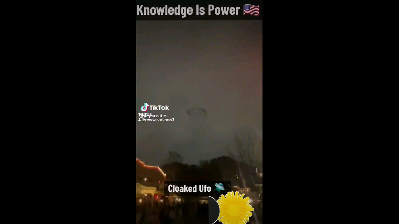 cloaked Ufo 🛸