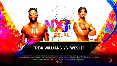 NXT The Great American Bash 2022 Trick Williams vs Wes Lee