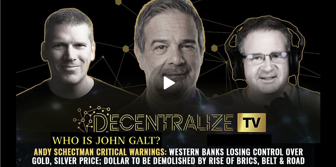 HRR-Andy Schectman critical warnings: Western banks losing control over GOLD, silver price JGANON