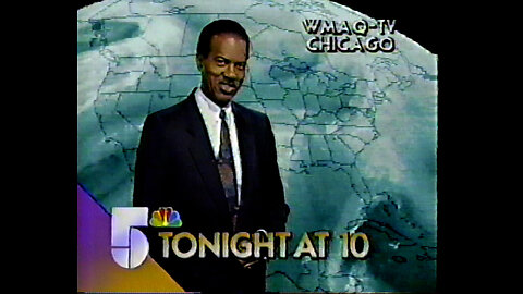 December 9, 1991 - Jim Tilmon WMAQ Chicago Weather Bumper