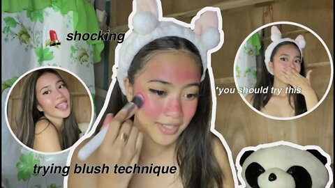 TikTok Make Up Hacks (Blush Technique, Fox Eye, Lip Hack)