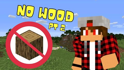 Can you beat Minecraft without wood? PT 2