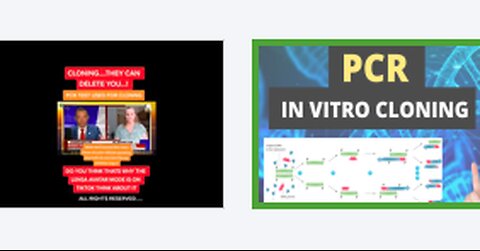 PCR Tests Are Cloning Devices!!! PATENTED BY ROTHSCHILD 2015!