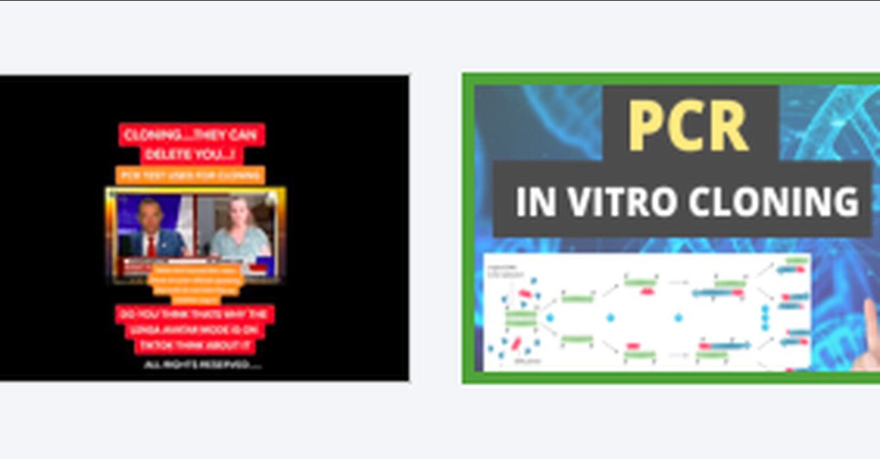 PCR Tests Are Cloning Devices!!! PATENTED BY ROTHSCHILD 2015!