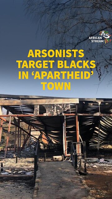 BLACK BUSINESS TORCHED IN ARSON ATTACK