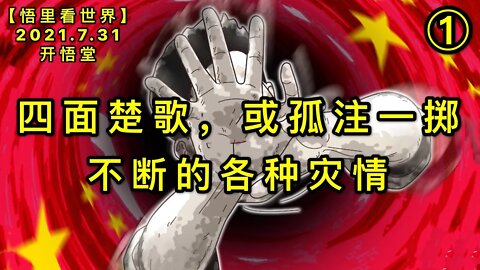 KWT2176(1)不断的各种灾情-四面楚歌，或孤注一掷20210731-4【悟里看世界】