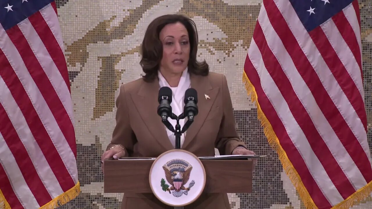 Kamala Harris Offers Giant Word Salad When Asked For Update On Hostage Negotiations In Gaza