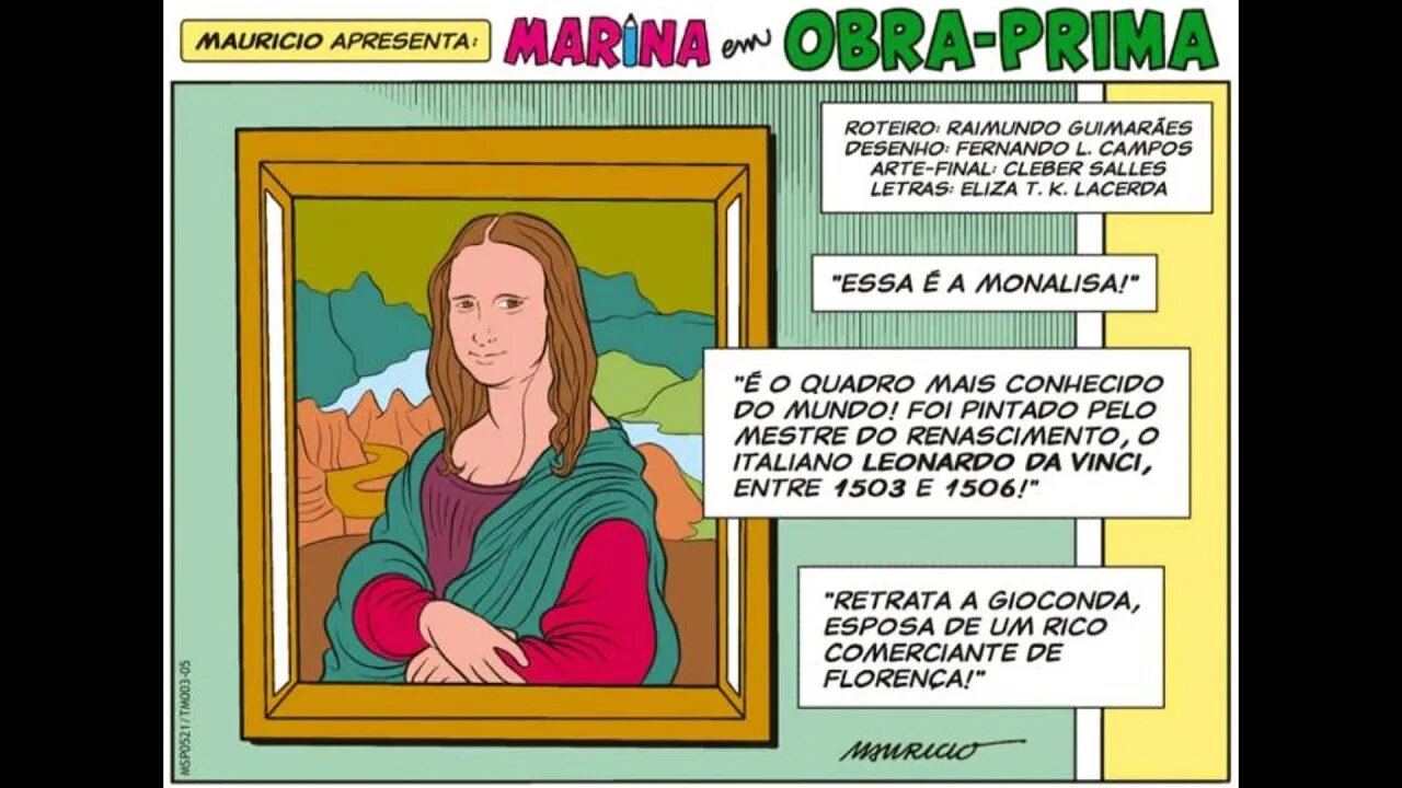 Marina em-Obra-prima | Gibis do Rapha 2