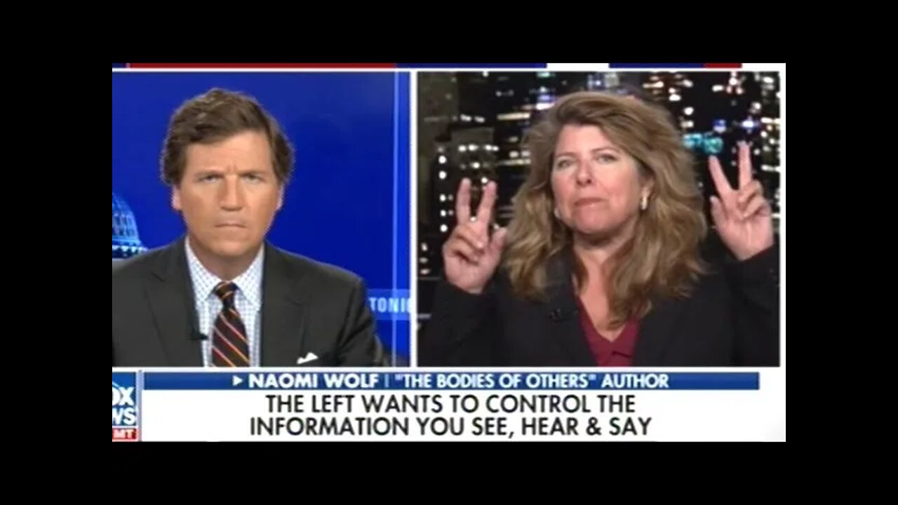 Naomi Wolf Compares Social Media Censorship To 1930s Book Burnings In Berlin Germany!