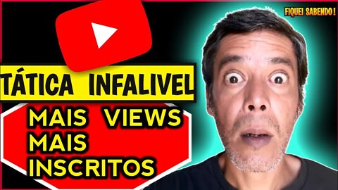 FAZENDO essa TÁTICA , seu CANAL Não Vai Mais Parar de CRESCER !#youtube #dicasparayoutubers