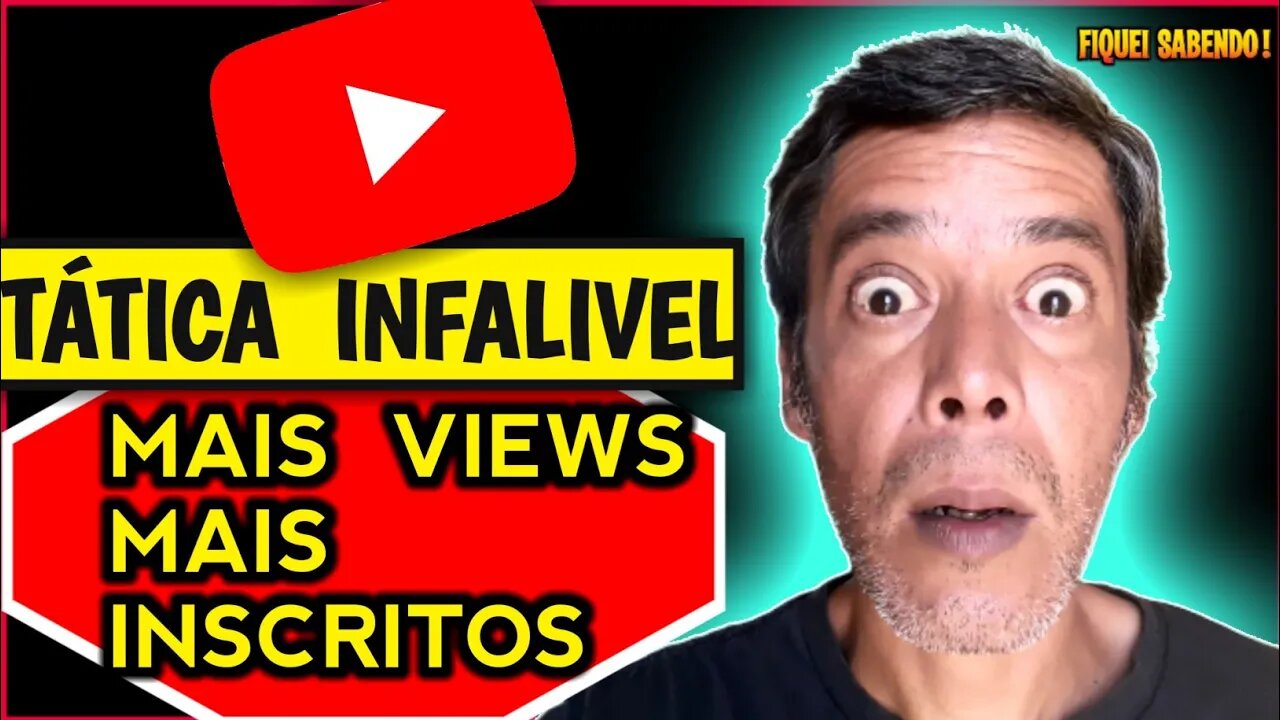 FAZENDO essa TÁTICA , seu CANAL Não Vai Mais Parar de CRESCER !#youtube #dicasparayoutubers