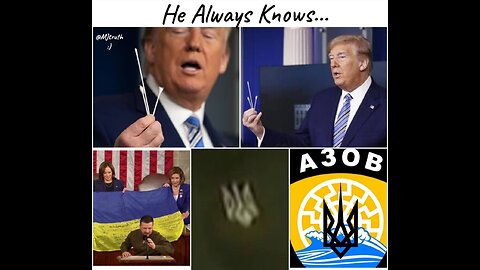 Trump Always knows Corrupt Ukraine 🇺🇦 4th Reich