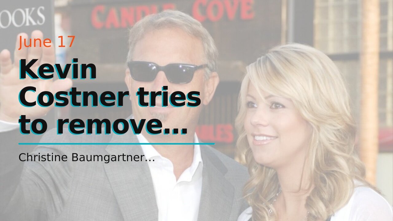 Kevin Costner tries to remove Christine Baumgartner and her family from their home