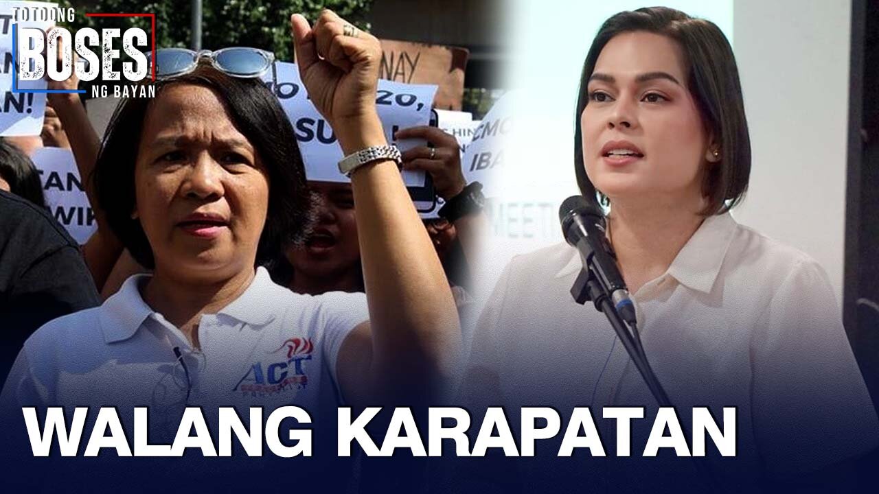 France Castro, walang karapatang punahin si VP Sara kung ano ang sa tingin nito ang tama