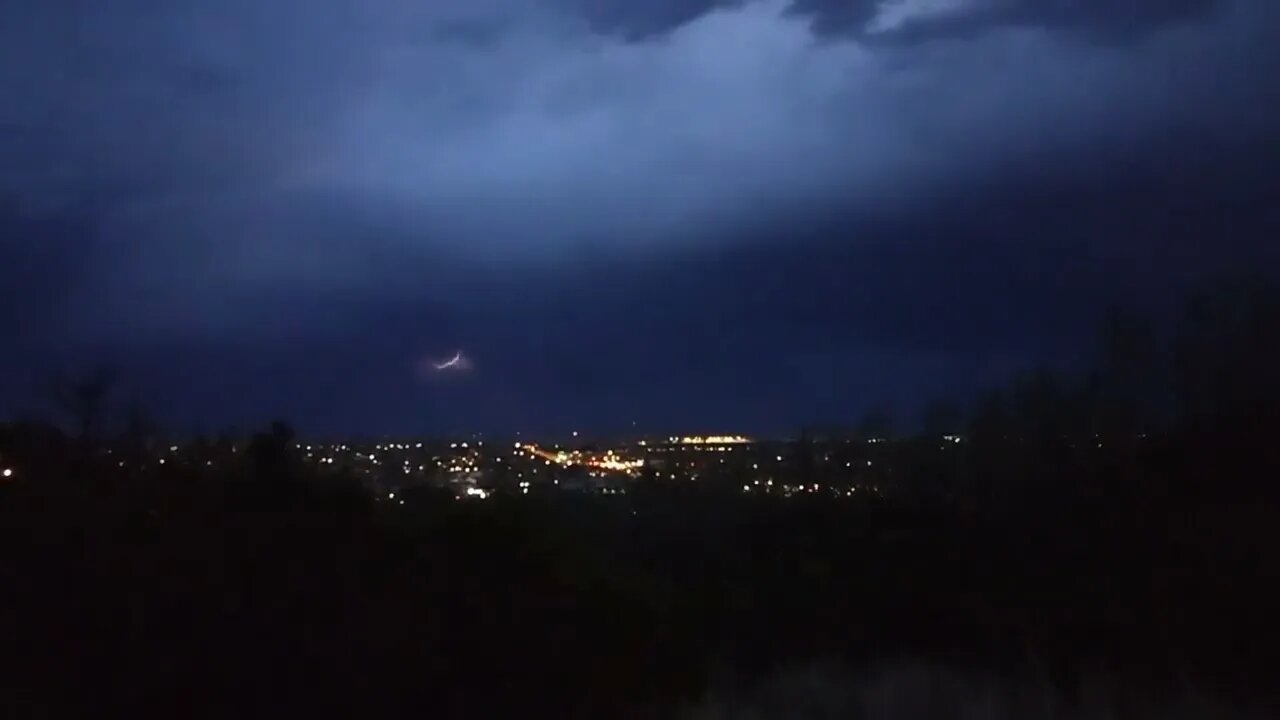 Lightning tonight