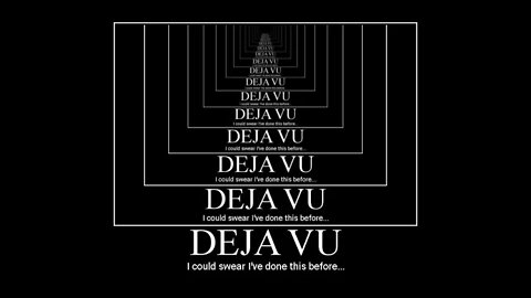 DEJA VU, OU MESMO COMANDO?