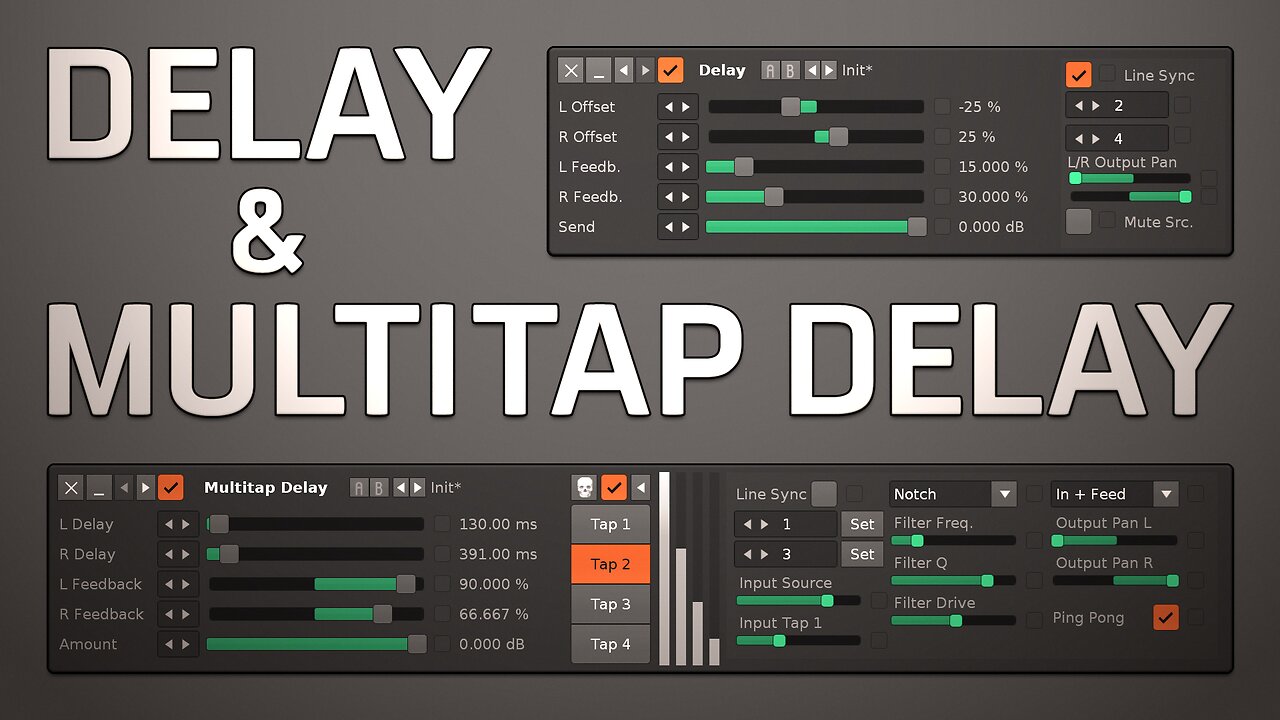 Delay & Multitap Delay