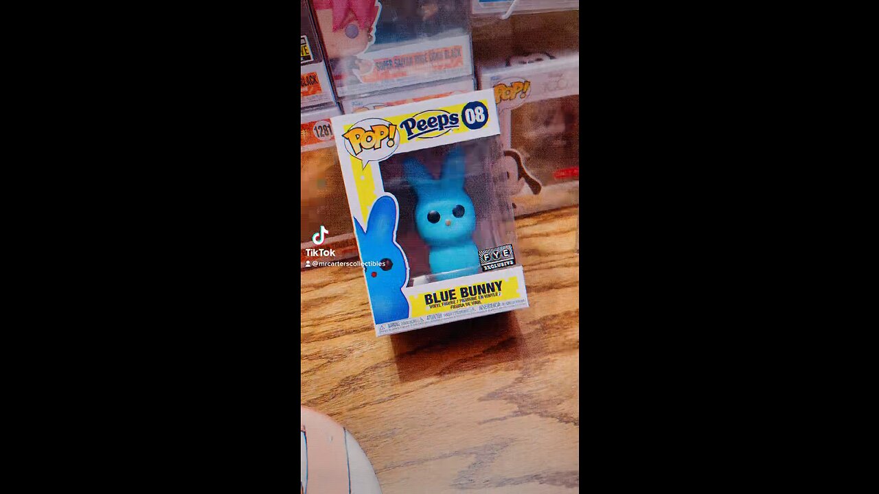 HAPPY EASTER 🐣🐰💙 Are Peeps good to you or nah? 🤔 #easter #peeps #funko #funkopop #funkos #collector