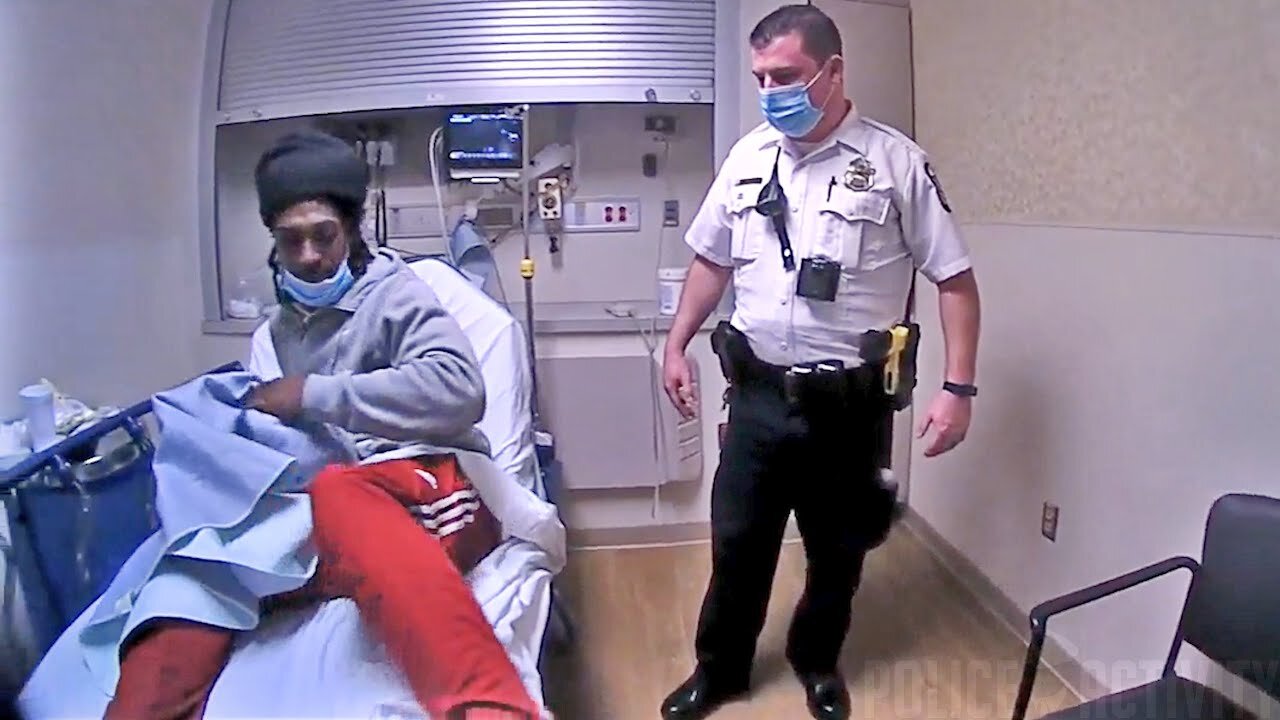 Bodycam Captures Police Shootout With Armed Man at Hospital in Columbus, Ohio