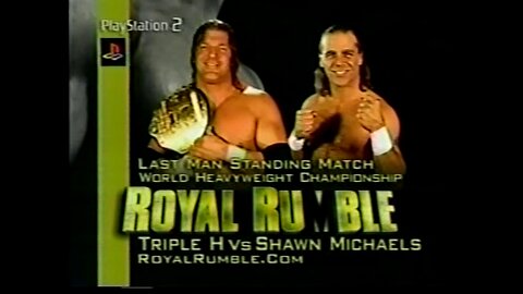 Triple H vs Shawn Michaels - Royal Rumble 2004 (Full Match)