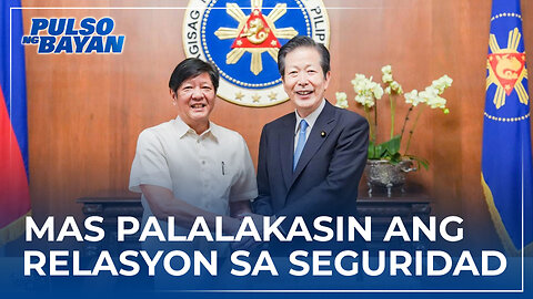 PH-Japan, mas palalakasin ang relasyon sa seguridad, depensa at ekonomiya