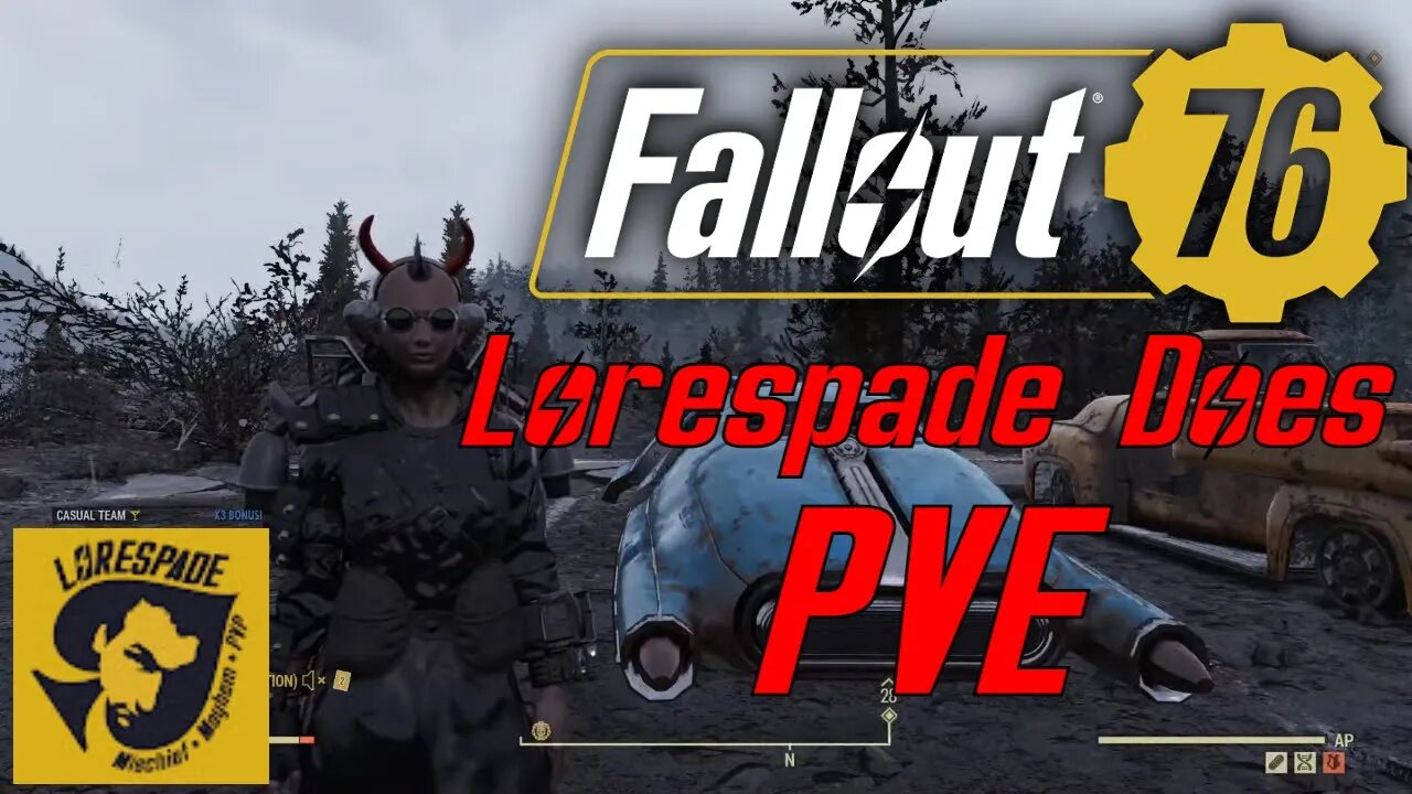 Lorespade Does PvE in Fallout 76