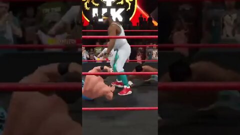 2k22 getting hit with a chair