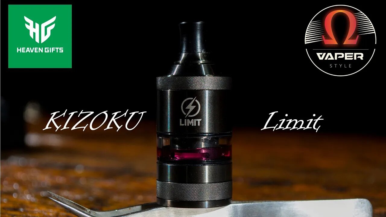 KIZOKU Limit MTL RTA Первый RTA со сменным испарителем?! From heavengifts.com