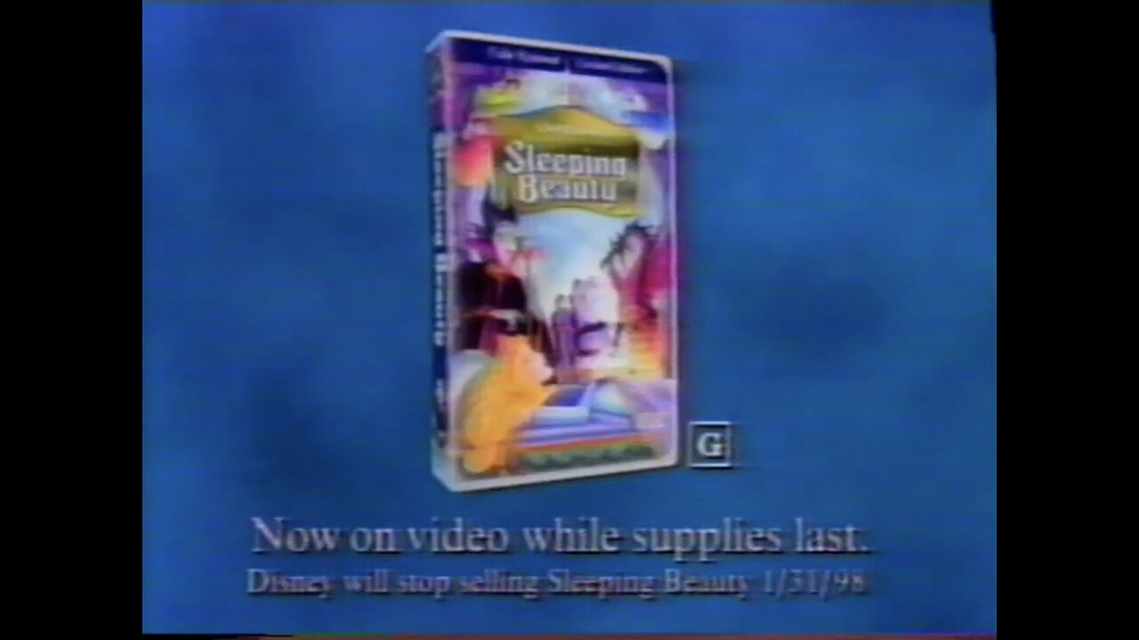 October 3, 1997 - Time is Running Out to Get 'Sleeping Beauty' on Home Video