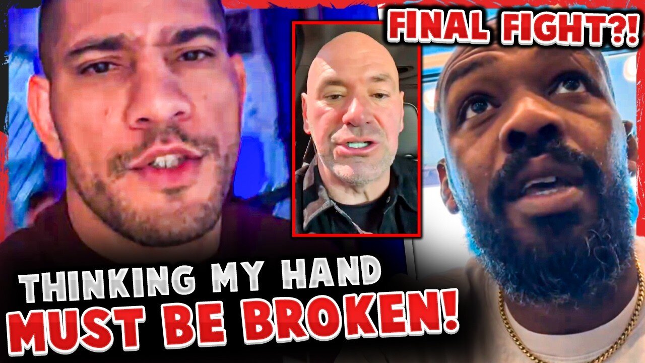 Alex Pereira REVEALS HE'S IN PAIN! Jon Jones FINAL FIGHT? Max Holloway OFFICIAL MOVE to LIGHTWEIGHT!