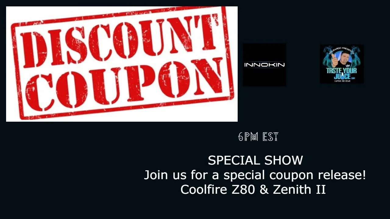 Coupon Special Presentation!