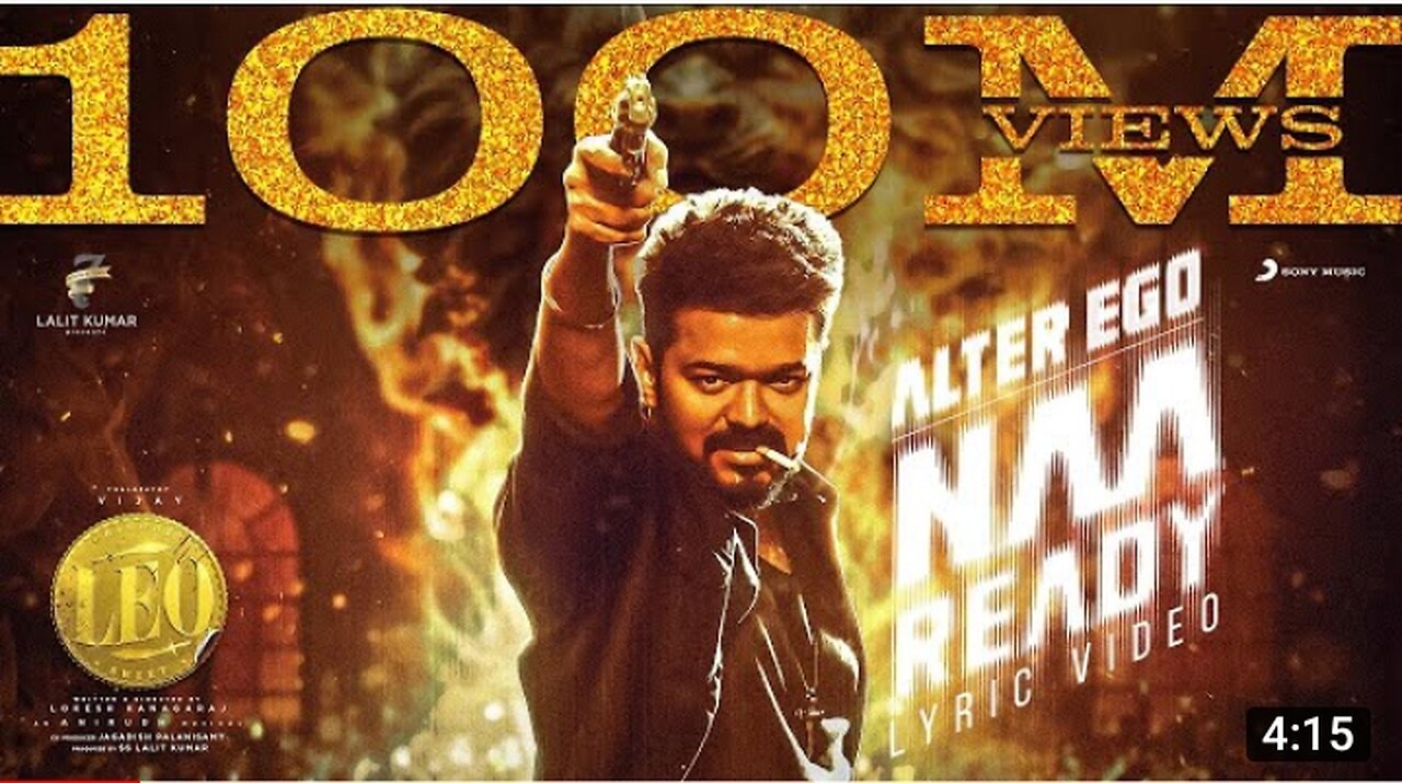 LEO - Naa Ready Lyric Video | Thalapathy Vijay | Lokesh Kanagaraj | Anirudh