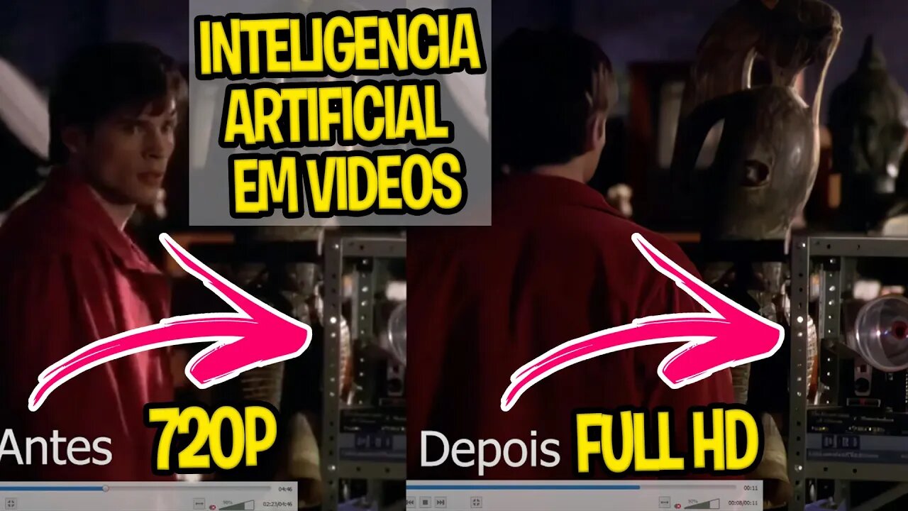 VIDEOS ANTIGOS E QUALIDADE RUIM? O Topaz Video Enhance Pode Te Ajudar - IA