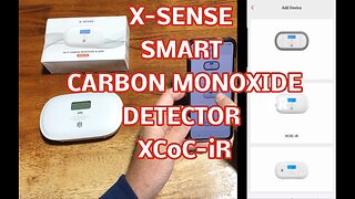 X-Sense Smart Carbon Monoxide Detector, XC0C-iR, Wifi, App