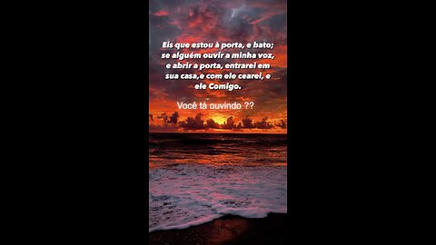 Ouvidos para ouvir !!!