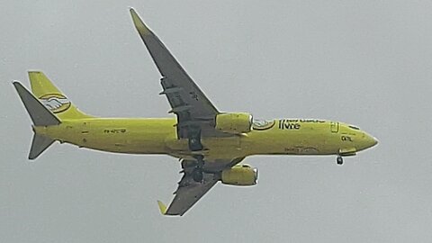 Boeing 737-800F PS-GFC coming from Salvador to Fortaleza