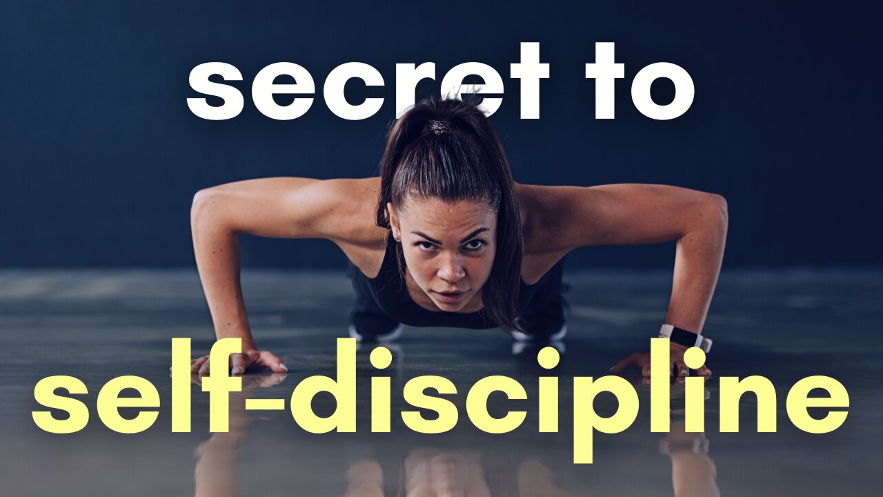 ONLY 3 Steps to BUILD Discipline?✅✅✅ YES!