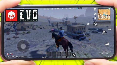 PROJECT EVO - EXPLORANDO A CIDADE ABANDONADA DO DESERTO ( Littleton ) RUST MOBILE