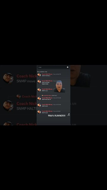 $SNMP #STOCKRUNNER #NOISY