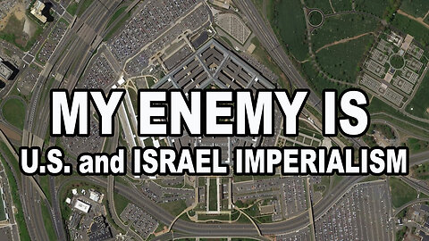 The western colonialist slaves and Israelhell are the real enemy