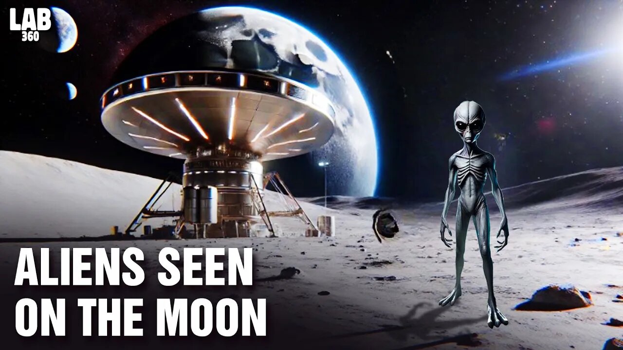 Shocking Proof that Aliens have a secret base on the moon | CIA Cover-UP