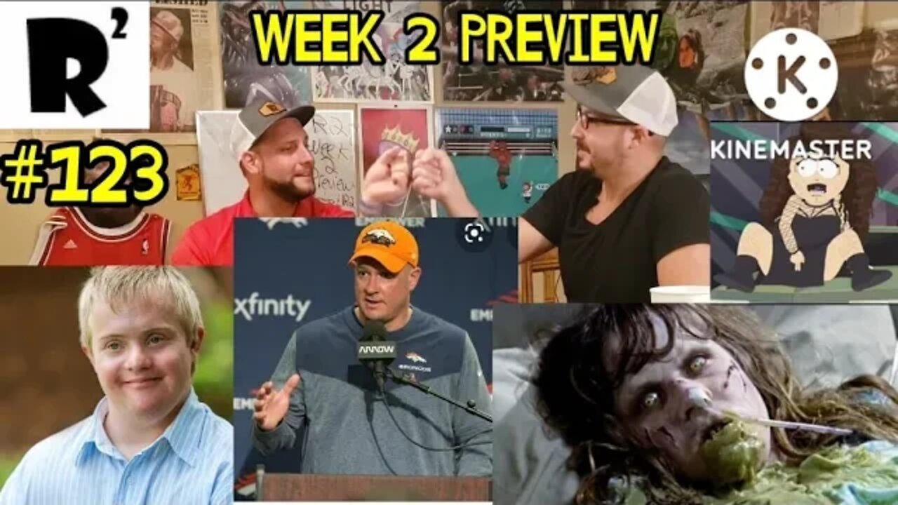 R2: Week 2 preview! leans & fades on the lines plus fantasy. Favre is a prick and Simmons Pukes?!