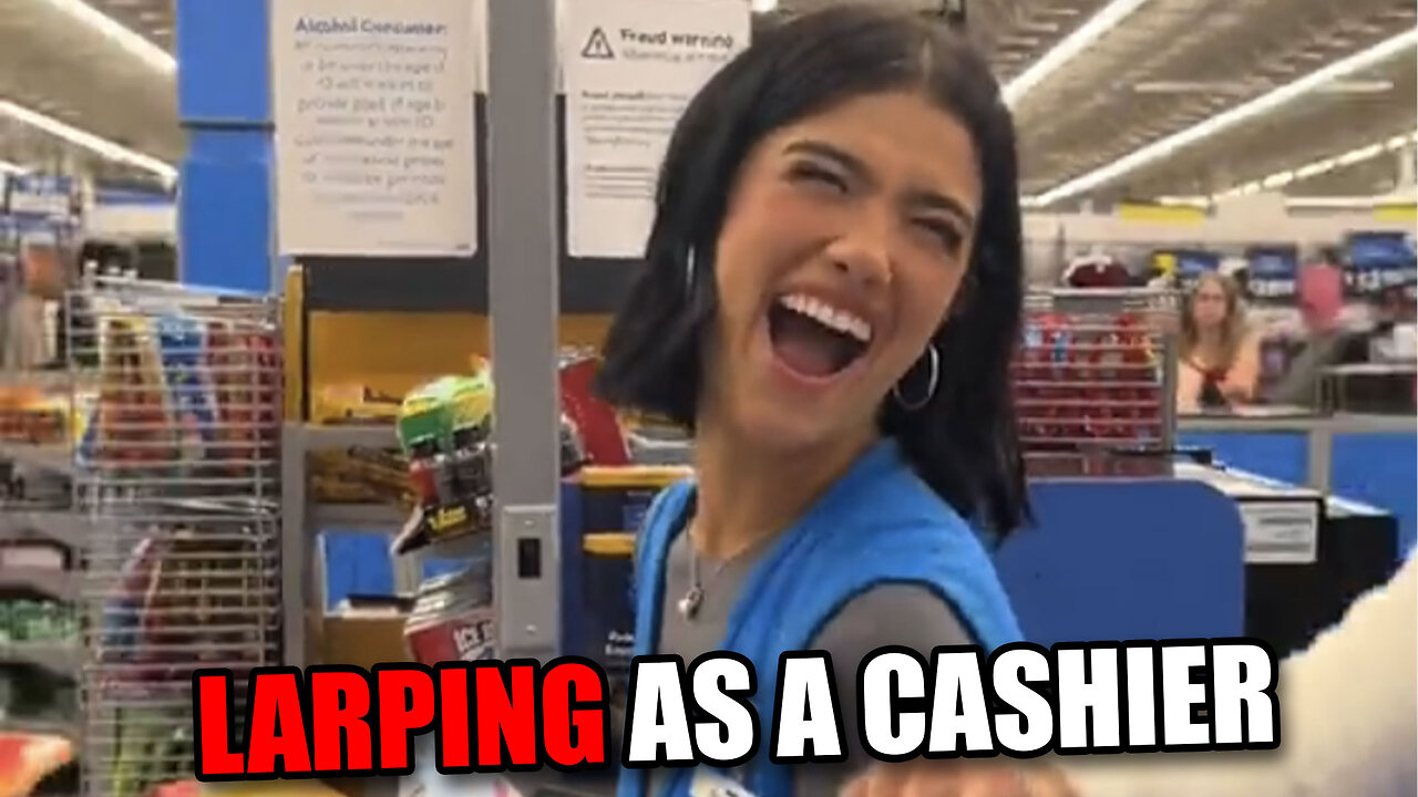 Millionaire TikToker LARPs As A WalMart Cashier