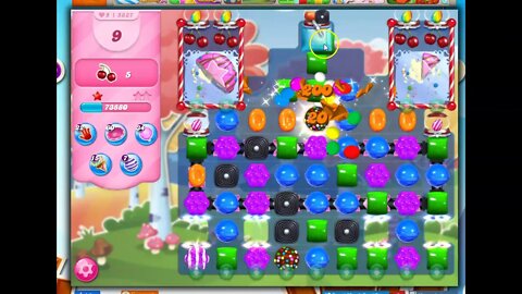 Candy Crush Level 5827 Talkthrough, 25 Moves 0 Boosters